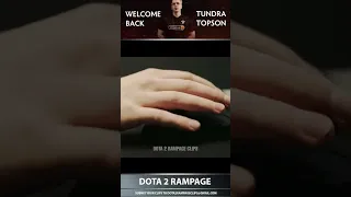 Topson is Back to TI | Tundra Topson Announcement #dota2 #dota2shorts #theinternational2023 #ti12