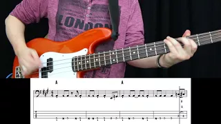 Kenny Loggins - Footloose (Bass cover with tabs)