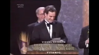 Titanic Oscar win for Best Achievement in Visual Effects (1997)