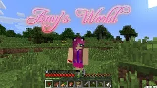 Amy's Land of Love! Ep. 1 Alone In The Big Wide World! | Minecraft | Amy Lee33