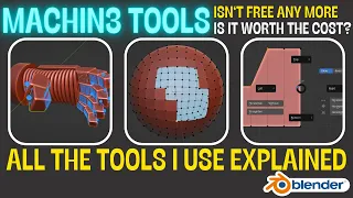 Every tool I use in Machin3 Tools explained for Blender