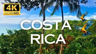 COSTA RICA  -4K (60FPS) ULTRA HD - Scenic Film With Nature Sounds