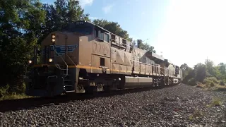 CSXT #7281!!! UP #7799 leads a slow happy EB UP manifest out of Lake Charles, Louisiana!!!