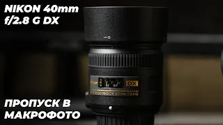Обзор Nikon 40mm f/2.8 G DX - отзывы в Pleer.ru