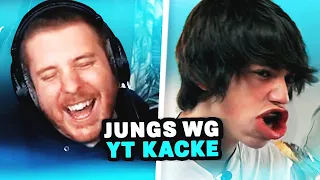 Unge REAGIERT auf Jungs WG - YouTube Kacke 🏘️ ungespielt Reaktion