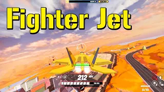 Roblox Jailbreak Revamped Fighter Jet Power Plant Speedrun