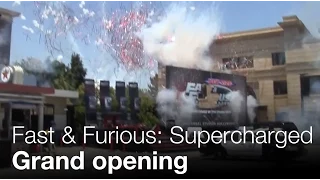 Fast & Furious: Supercharged Grand Opening - Universal Studios Hollywood