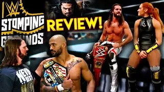 WWE Stomping Grounds 2019 Review!
