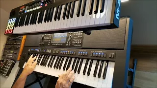 Gigi D'Agostino - L'Amour Toujours.  Keyboard cover Yamaha PSR SX700