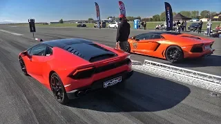 Lamborghini Aventador LP700 vs Huracan LP580-2