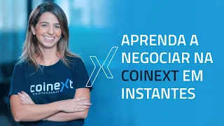 Como negociar criptos na Coinext? (PASSO A PASSO)