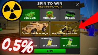 SPINNING THE WHEEL UNTIL I WIN LEGENDARY IN WAR TYCOON (FACE CAM)