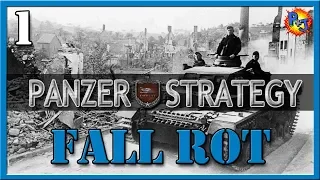Let's Play Panzer Strategy | Walkthrough Gameplay | Fall Rot - Invasion of France Part 1