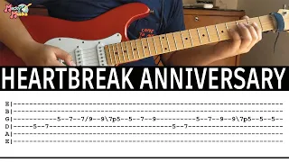 [FREE TABS] Heartbreak Anniversary by Giveon | Guitar Instrumental Cover