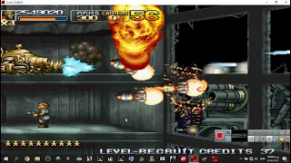 Metal Slug 5 Elite DEMO v1.05.2 - Killing Ptolemaic Robots And Screamer (Bug at falling down)