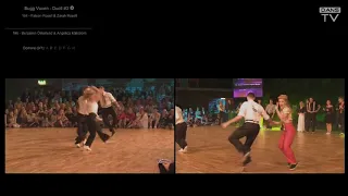 Duellen i Buggfinalen vid SM i  Dans 2018