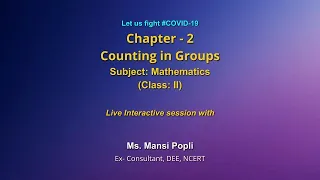 Live Interaction on PMeVIDYA : Book – Raindrops Shapes            Subject : English     Class : I