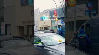 Amazon Prime driver smacks fire out of driver in Brooklyn road rage