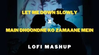 Let Me Down Slowly X Main Dhoondne Ko Zamaane Mein [ Lofi Mashup / Remix ]