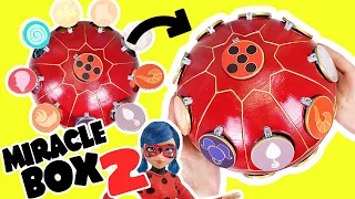 Miraculous Ladybug NEW Miracle Box Handmade Jewelry and Kwamis Surprises from Master Fu