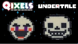 Qixels Pixel Art Undertale Sans FNAF Puppet Creations