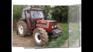 Fiatagri 90-90 in aratura.avi