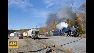 ⁴ᴷ Reading & Northern’s Steam Fall Foliage 425