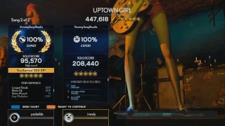 RB4: Uptown Girl Billy Joel Expert Coop (Guitar/Drums) 100 % FC  PS4