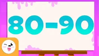 Guess the numbers from 80 to 90 - Learn to read and write numbers from 1 to 100
