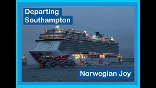 Norwegian Joy departing Southampton February 13th 2024