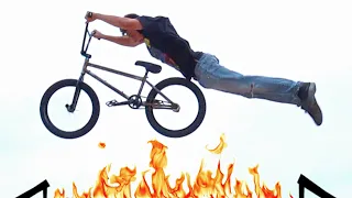 INSANE SUPERMAN GAP OVER FIRE PIT OF DEATH!
