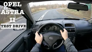 2004 Opel Astra II (G) 1.6 85HP | POV Test Drive | 0-100 | Only 142.000km!!