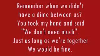 Tracy Lawrence Sticks and Stones Lyrics