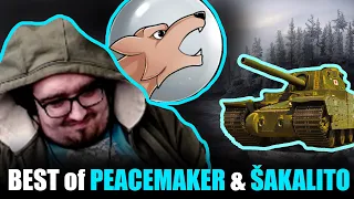 Velké Tankové Dobrodružství - BEST of Peacemaker a Sakalito | WoT CZ/SK