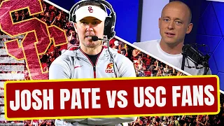 Josh Pate On USC Fans Coming After Him (Late Kick Cut)