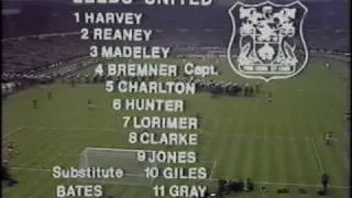 Leeds United movie archive - Clarke One Nil The Centenary FA Cup Final 6th May 1972 Part 1