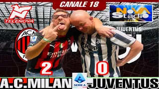 Milan-Juventus 2-0 con Valerio Pavesi Telecronaca @TelenovaMSP