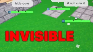How to be INVISIBLE whole game.. (glitch)