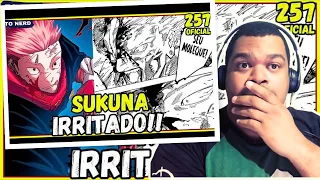 REACT | 🤯SUKUNA SÓ APANHA! O SEGREDO DE ITADORI YUJI REVELADO😱JUJUTSU KAISEN 257 OFI