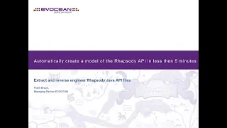 [IBM Rhapsody] Automatically create a model of the Rhapsody Java-API