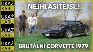 4K | UŘVANÁ NÁDHERA Z ROKU 1979 | CHEVROLET CORVETTE C3