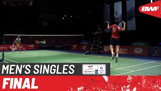 TotalEnergies BWF Sudirman Cup 2021 | Shi Yu Qi (CHN) vs Kento Momota (JPN) | Final