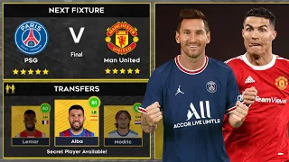 DLS 22 | PSG vs Manchester United | Dream League Soccer 2022 Gameplay