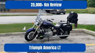 Triumph America Winter Ride & Thoughts After 25K+