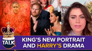 King Charles Portrait | Meghan Markle '43% Nigerian' | Princess Anne's New Family Drama