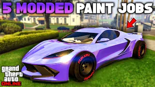 Top 5 Best Modded Paint Jobs In GTA 5 Online!