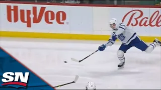 Mitch Marner's Wrister Somehow Beats Fleury To Extend His Point Streak To 15 Games