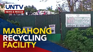 Mabahong amoy sa private recycling facility, inireklamo sa Camarines Norte