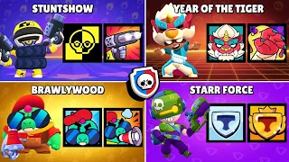 All Power League Skins & Icons In Brawl Stars