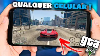 JOGANDO GTA 5 NO CELULAR (ÉPICO) !!